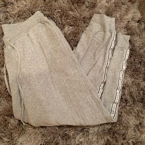Heathered gray American eagle sweats